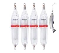Luce Che Attira Pesci | 4 Pezzi Set Attrezzi Lampada Impermeabile Per Esca E Richiamo - Lampada LED Attrattore Per Pesce Esca E Richiamo | per gli Stagni i Laghi i Fiumi le Acque Poco Profonde la Riva