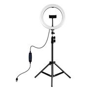 Luce Circolare LED Ring Light Professionale con Treppiede - Illumina i Tuoi Contenuti, Perfetta per Selfie, TikTok, YouTube, Live Streaming, Makeup e Videoconferenze