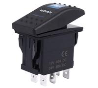 Luce Clacson Modello LED 12V20A 24V10A 5pin a Bilanciere Pulsante Auto Barca