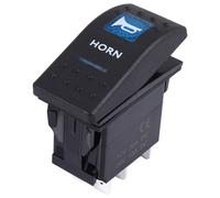 Luce Clacson Modello LED 12V20A 24V10A 5pin Rocker Pulsante Auto Barca M5Y8)