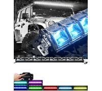 Luce Combo A Bar Led Multi-Modal Hi-Lo 127Cm 7 Colori 12-24V 50100Lm