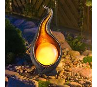 Luce con Picchetto Lampada Solare Esterno LED Decorazione Tavolo Giardino Luci