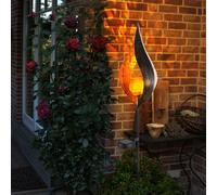 Luce con Picchetto Lampada Solare Esterno LED Decorazione Tavolo Giardino Luci