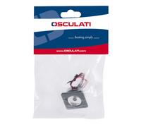 Luce cortesia a LED quadrata blu - 1 PZ Osculati - 13.185.13 - 1318513