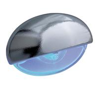 LUCE CORTESIA CROMATA LED BLU 12V ACCESSORI NAUTICA