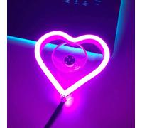 Luce Cuore LED Telecomandata per Auto Strumento Miglioramento Ambiente Elegante