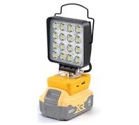 Luce da A LED per Batteria per 20v, Luce A Batteria Fili 20V 4760