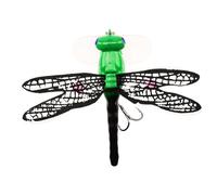 Luce da a liberfoglio - esca Dragonfly da 7,5 cm/6,2 g | Escas realistica di insetti con acqua con gancio | Escas a forma di mosca per azione di onde di superficie, ideale per stagni, laghi