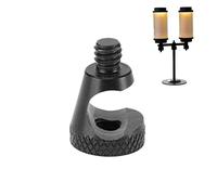 Luce da Campeggio Smontabile, Base Lampada a Candeliere, Montaggio Lampada da Tavolo in Lega Alluminio Portatile per Giardino Escursionismo Picnic attività All'aperto