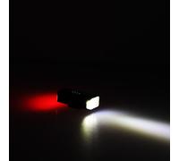 Luce da casco e da bici anteriore e posteriore Kheax Rigel Dual 600 lumen