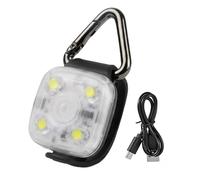 Luce da Collare Canino 3 Modalità USB Ricaricabile LED Impermeabile | Luce a Clip per Cani Per Campeggio Scalata Camminate Quotidiane Mattino