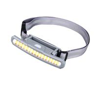 Luce da corsa in vita, lampada di sicurezza ricaricabile, dispositivo di illuminazione per sport notturni, torcia con cinturino, accessorio per visibilità all'aperto, luce da corsa in silicone per