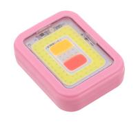 Luce da Corsa Notturna Clip On, Ricaricabile 600mah, Abs Rosa per Jogging | LED ad Angolo Ampio, Portatile senza Mani, Accessorio per Uomini e Donne