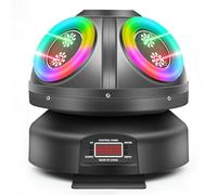 Luce da discoteca per feste, Moving Head, LED RGB, proiettore DJ, controllo musicale, DJ, effetto DMX, per KTV, riunioni di famiglia, matrimonio, compleanno, Halloween (T100)