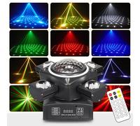 Luce da discoteca, XJG-102 luce per feste, luce LED RGB, proiettore DJ controllato dalla musica, luci DMX, per KTV, riunioni di famiglia, matrimoni, compleanni, Halloween