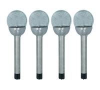 Luce da giardino a sfera di vetro in acciaio inossidabile a LED che cambia...