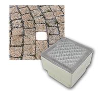 Luce da incasso a LED in pietra da pavimentazione 8x8cm 230V