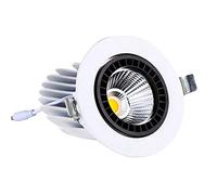 Luce da Lavoro 12w / 20w / 30w COB Luce per proboscide di Elefante Luce di Pannello antiriflesso incorporata Luce Rotonda per Illuminazione del corridoio dell'hotel a Risparmio energetico Faretto da