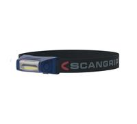 Luce da lavoro a lampada frontale ricaricabile SCANGRIP con sensore ON/OFF