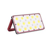 Luce da Lavoro a LED, Grande Proiettore a LED Luce da Lavoro Rossa e Blu Luce da Campeggio Esterna Multifunzionale Portatile Rimovibile, Luci di Inondazione e di Sicurezza