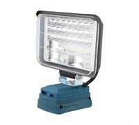 Luce da lavoro, lampada a LED da 5 pollici per batteria al litio Bosch con 48 LED e ricarica USB (B)