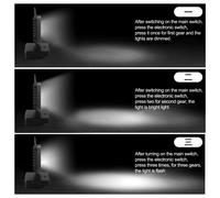 Luce da lavoro LED pieghevole per PARKSIDE X20V con funzionalit doppio interru