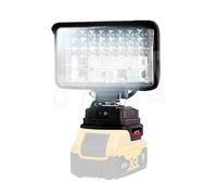 Luce da lavoro LED ricaricabile JPLED-DE01 | Compatibile DeWalt | Lanterna da...