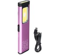 Luce da lavoro magnetica portatile COB con clip posteriore e ricarica tipo C per