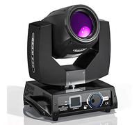 Luce da Palco LED a Testa Mobile DMX512 RGBW Effetto Luce Prisma Luce da Festa 17 Modelli 14 Colori Luce da Discoteca 16 Canali per DJ, Music Bar, Karaoke, Matrimonio, Spettacolo di luci
