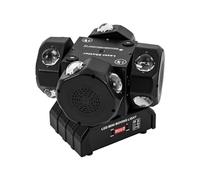 Luce da palcoscenico, 4 teste Moving Beam, diverse modalità di controllo, lampeggia fino a 20 volte al secondo, scansione orizzontale a 540°, 360° verticale