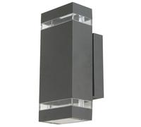 LUCE DA PARETE FOCUS IP44 LED 7,6W LED 6050 LED GR (LUTEC) Qtà X 1