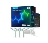 Luce da parete intelligente Govee Glide RGBIC Y Lights Wi-Fi Bluetooth 72W Bianco