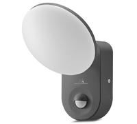 Maclean MCE367 Lampada da parete a LED con sensore di movimento PIR Sensore Crepuscolare Regolabile Interno Esterno IP65 Luce Bianco (15W (1100lm))