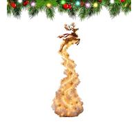 Luce da Parete Natalizia con Sentiero Display LED Decorativo con Cascata | Decorazione da Parete Luminosa con Sentiero Natalizio Per Appartamento, Casa Colonica, Dormitorio, Hotel, Soggi D