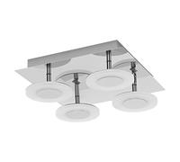 Luce da parete OSRAM SMART+ Matter Orbis Wall Wave LED 300x300mm Argento, 24W, 1