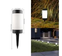 Luce da per terra LED ad per solare per Giardino Caldo per Patio Uso Este