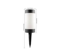 Luce da per terra LED ad per solare per Giardino Caldo per Patio Uso Este