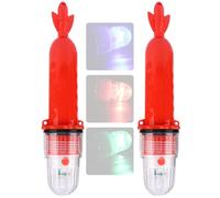 Luce da pesca impermeabilizzata Faro lampeggiante resistente all ' acqua 3V a basso consumo energetico per la pesca notturna e la sicurezza delle barche Luce per barche a LED impermeabilizzata