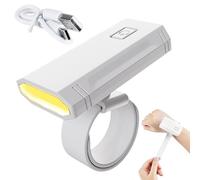 Luce Da Polso A LED - Orologio Da Polso Portatile Ricaricabile | Flash Portatile Per Il Campeggio | Torcia Per Polso Ricaricabile Portatile | Bande Da Polso A 3 Colori Dimmable Light Up Per Walking Ou