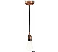 Luce da soffitto E27 color rame 1,50m [EEK: A - G]