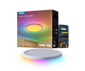 Luce da soffitto intelligente Govee 30cm RGBWW RGBIC Smart Wi-Fi Bluetooth bianca