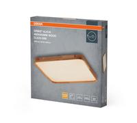 Luce da Soffitto LED OSRAM 3000 K Click-DIM in Legno 49,5 cm 1 Luce