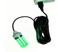 Luce Da Subacquea,Faretto Con Porta USB Da 8W | Luce da con Cavo Impermeabile della Lunghezza di 5 Metri,per Cattura di Calamari Sgombri e Vespe Notturna in Barca su Mare e Lago