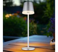 Globo Lighting Solar lampada solare da tavolo 1x0.06 W argento 36637SM