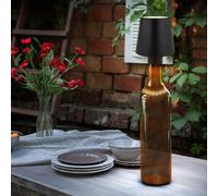 Luce da Tavolo Flaschenlampe per Esterni Lampada Balcone USB Akku Varialuce LED [EEK: Non valutato]
