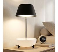 Luce da Tavolo Lampada Comodino Regolatore Touch LED Altezza Regolabile USB Nero [EEK: D]