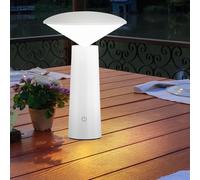 Luce da Tavolo Lampada per Esterni Scrivania LED Varialuce Cct Orientabile Akku