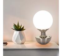 Luce da Tavolo LED Lampada Regolatore Touch Lampada Lato Lampada Letto Nichel [EEK: E]