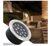 Luce da Terra per Esterni a LED, Luce interrata, IP66 Impermeabile, luci da Incasso interrate, AC85-110V per passerelle, Ponti, sentieri, Cortili, Scale, recinzioni, Decorazioni, Luce da Paesaggio