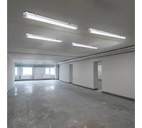 Luce da Vasca Ad Lampada-Cantina Garagenlampe Tubi LED L 60 CM 4er Set [EEK: E]